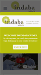 Mobile Screenshot of indabawines.com